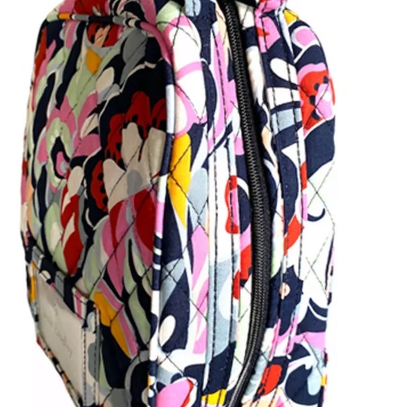 Vera Bradley Large Essential Backpack Mod Paisley School lunch  Bunch Bag main image 6